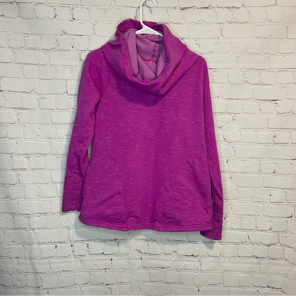 Lucy Pink Cowl Neck Sweatshirt size large
